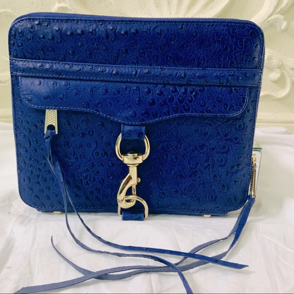 Blue Osteritch Leather Ipad2 Tablet